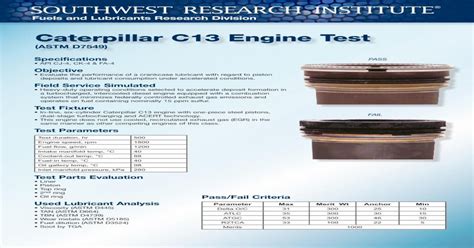 cat c13 compression test|TU.